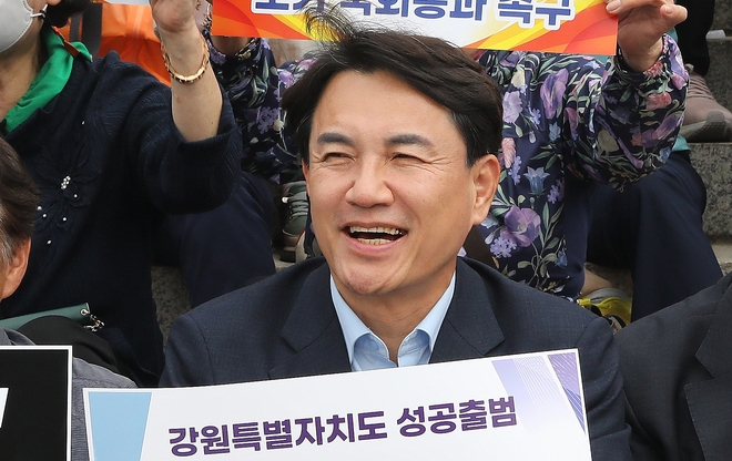 김진태 강원지사. 뉴스1