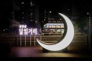 용왕산 달빛거리, 양천 명물거리 ‘휘영청’