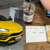 “사례금 500만원” 내걸고 도난당한 람보르기니 되찾은 차주