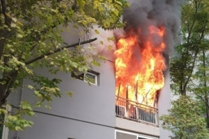 아파트 화재로 아들 이어 아버지도 나흘 만에 결국 숨져