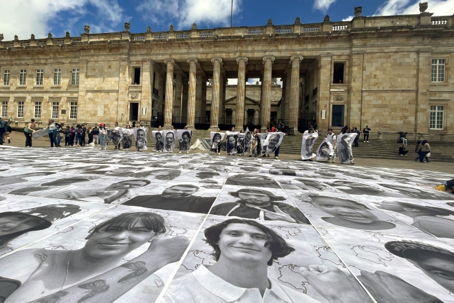 콜롬비아 시민단체 ‘세계 난민의 날’ 행사