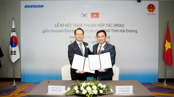 베트남 하이정성과 ‘전자소재 분야 협력 MOU’ 체결