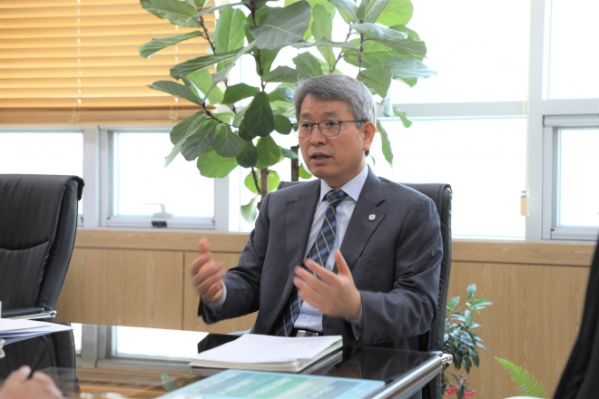 류광수 한국수목원정원관리원(한수정) 이사장