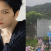 김재중, 올해도 故 박용하 묘소 방문