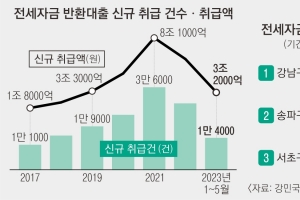 역전세에 올해 전세금 반환대출 3조 돌파… 수도권 80% 집중