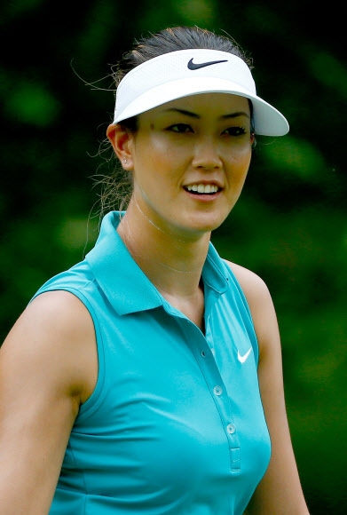 6일(한국시간) 열리는 미국 여자프로골프(LPGA) 투어 US여자오픈을 끝으로 은퇴하는 미셸 위 웨스트. 15세 때 프로로 전향한 뒤 US여자오픈을 포함해 LPGA투어에서 5차례 우승했다. 서울신문 DB