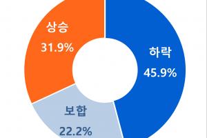 하반기 주택시장 ‘하락’ 전망 46%, 여전히 우세