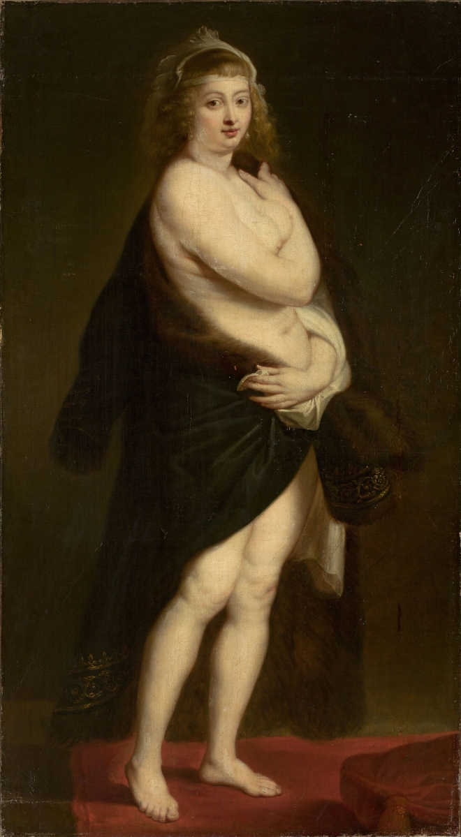 페테르 루벤스, ‘헬레나 푸르망의 초상’, 1638, 빈 미술사박물관.
