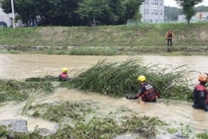 여주 소양천변 산책 70대 남성 하천에 휩쓸려 사망