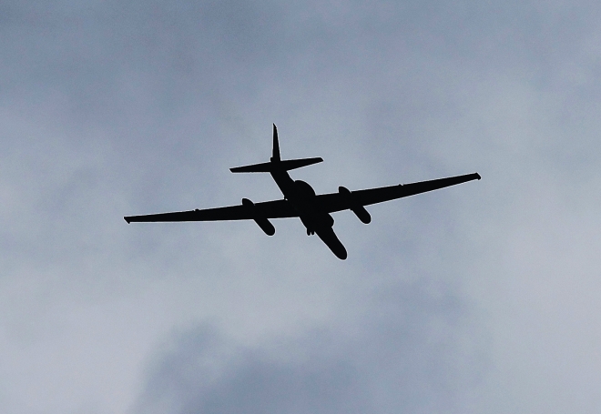 11일 오전 경기도 평택시 주한미공군 오산기지에서 U-2S 고공정찰기가 이륙하고 있다. 김여정 북한 노동당 부부장은 11일 미국 공군 전략정찰기가 동해 배타적경제수역(EEZ) 상공을 침범했다며 이를 반복하면 군사적 대응 행동에 나서겠다고 재차 위협했다.   연합뉴스