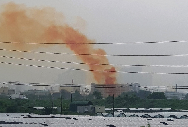 대구염색산업단지 황산 누출 사고 ‘아찔’
