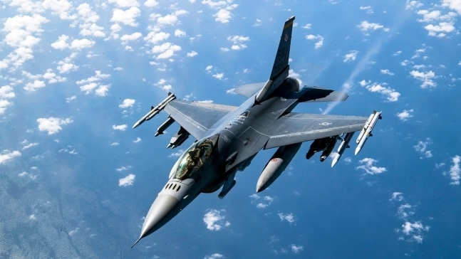 F-16 전투기. 미 공군 자료사진
