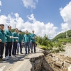 경북도의회 건설소방위원회, 집중호우 피해 현장 방문
