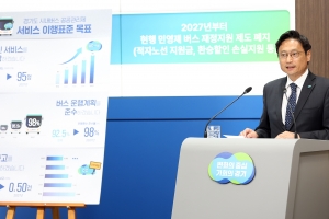 경기, 시내버스 공공관리제 내년 도입
