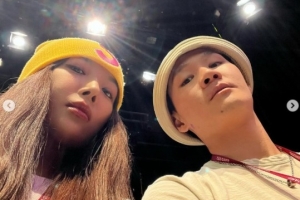 유빈, 9세 연하 ♥권순우와 첫 투샷