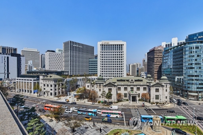 한국은행 전경. 연합뉴스