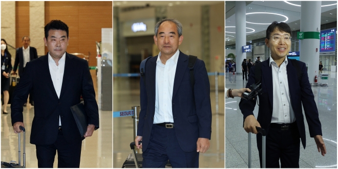 베트남 순방 조기 귀국한 민주당 의원들