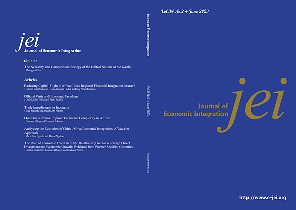 ‘Journal of Economic Integration’ 표지. 세종대학교 제공
