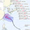 6호 태풍 ‘카눈’, 동중국해 머물며 한반도 무더위 부추긴다