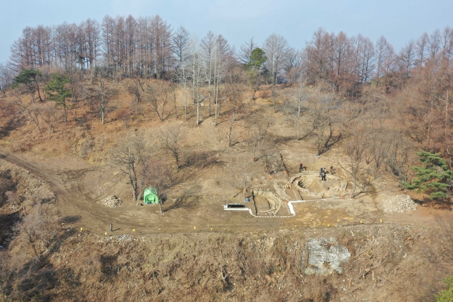 장수 침련산성. 문화재청 제공