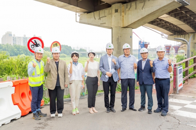 강남구의회의 침수피해 예방을 위한 현장 점검