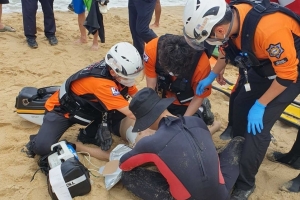 양양 해변서 중국인男 물에 빠져…의식 불명