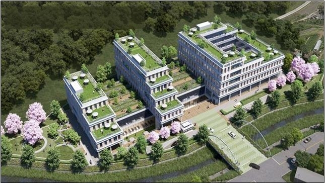 서울 서초구가 2027년 준공을 목표로 조성하는 선진형 어르신 복지시설 ‘서초형 복합복지타운’의 조감도. 서초구 제공