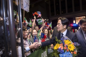 라이칭더 대만 부총통 ‘美 경유’ 남미 방문…中 “단호하고 강력한 조치”