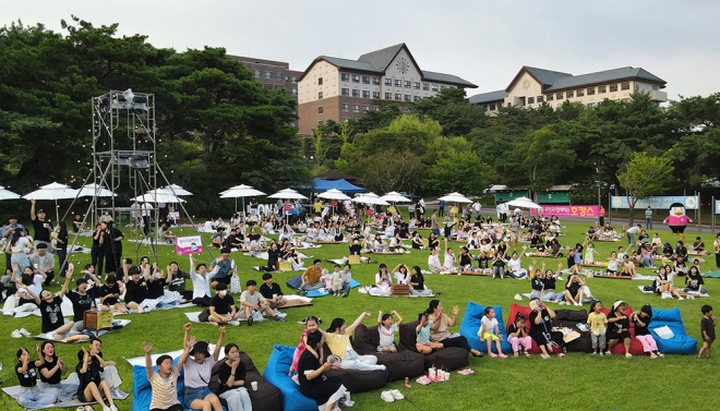 호남대가 전공체험형 학과별 입시설명회에 참여한 예비 수험생과 지역주민 등을 대상으로 ‘호남대에서 즐기는 바캉스’(이하 ‘호캉스’)개최했다. 호남대 제공