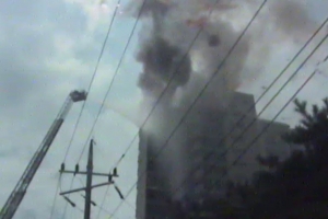 안산 상록구 21층 아파트에서 불…2명 연기 흡입