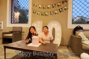 ‘이동국 딸’ 설아·수아, 美서 성대한 생일파티