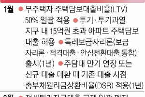 사상 최대 가계빚에 ‘주담대 제동’… 매수 심리 꺾기엔 산 넘어 산