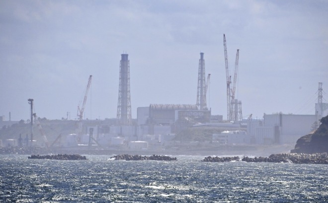 오염수 방류 개시한 후쿠시마 제1원자력발전소