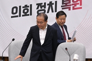 윤재옥 “더불어민주당 오염수 공포를 확산” 하고 있다 [서울포토]