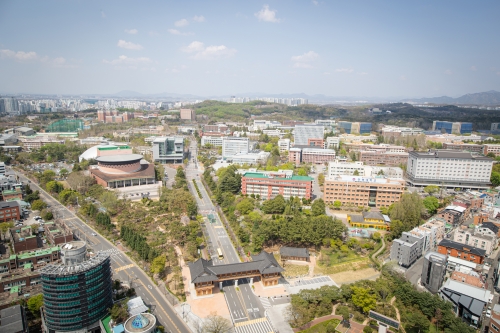 전북대학교 전경.