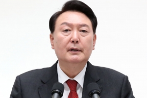 尹 “공산전체주의 세력, 조작·선동 교란 멈추지 않을 것”