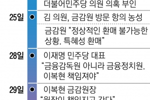 이복현 “책임지고 간다”… 오늘 정무위서 ‘라임 재조사’ 설명