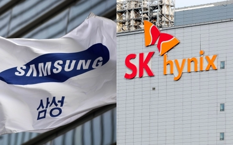 세계 반도체 산업을 주도하고 있는 삼성전자와 SK하이닉스. 서울신문DB