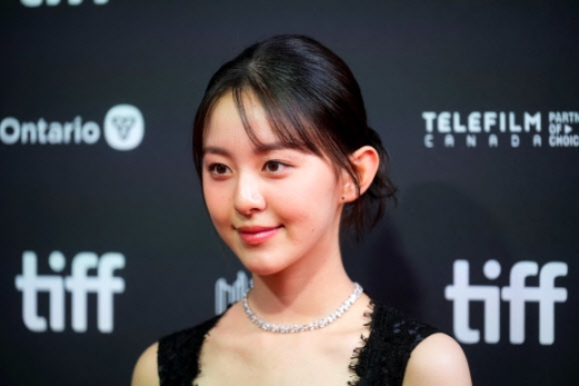 Cast member Park Ji-hu attends the North American premiere of “Concrete Utopia” at the Toronto International Film Festival (TIFF) in Toronto, Ontario, Canada September 10, 2023. 로이터 연합뉴스