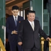 김정은, 푸틴과 회담 후 첫 행보…전투기 공장 방문
