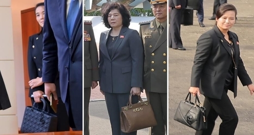 김정은 러시아 방문 수행한 북한 최고위직 여성들