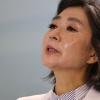 김행 “가짜뉴스로 어그로 끌어 인격살인…‘도어스테핑’ 중단”