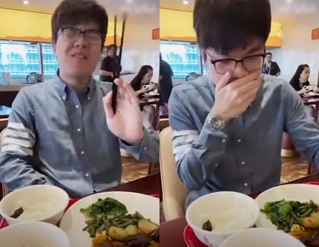 중국 바둑 기사 커제가 지난 11일 자신의 소셜미디어에 항저우 아시안게임 선수촌 음식을 혹평하는 영상을 올렸다.