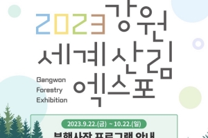 [단독] 300억 세비 투입 강원세계산림엑스포 흥행 ‘빨간불’