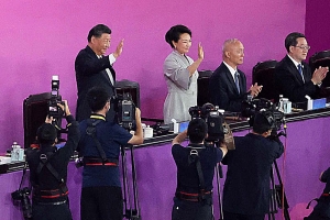 항저우 아시안게임 개막식 참석한 시진핑