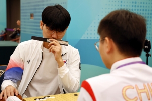 한국 바둑, 남자 단체전서 중국 꺾고 금메달