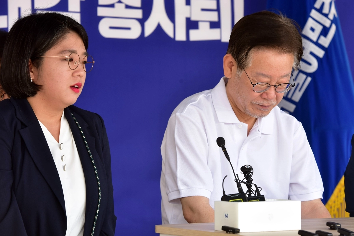 이재명 찾은 용혜인