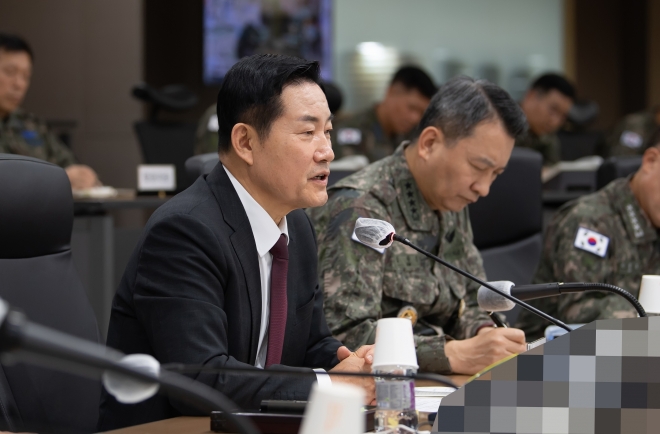 신원식 신임 국방부 장관, 첫 공식일정 시작