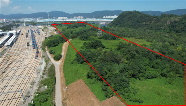 54홀 규모의 파크골프장이 들어설 예정인 울산 남구 삼산·여천 쓰레기매립장. 울산시 제공