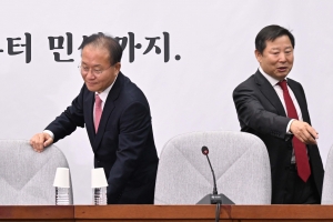 윤재옥 “안보불안 매우 위험수준”[서울포토]
